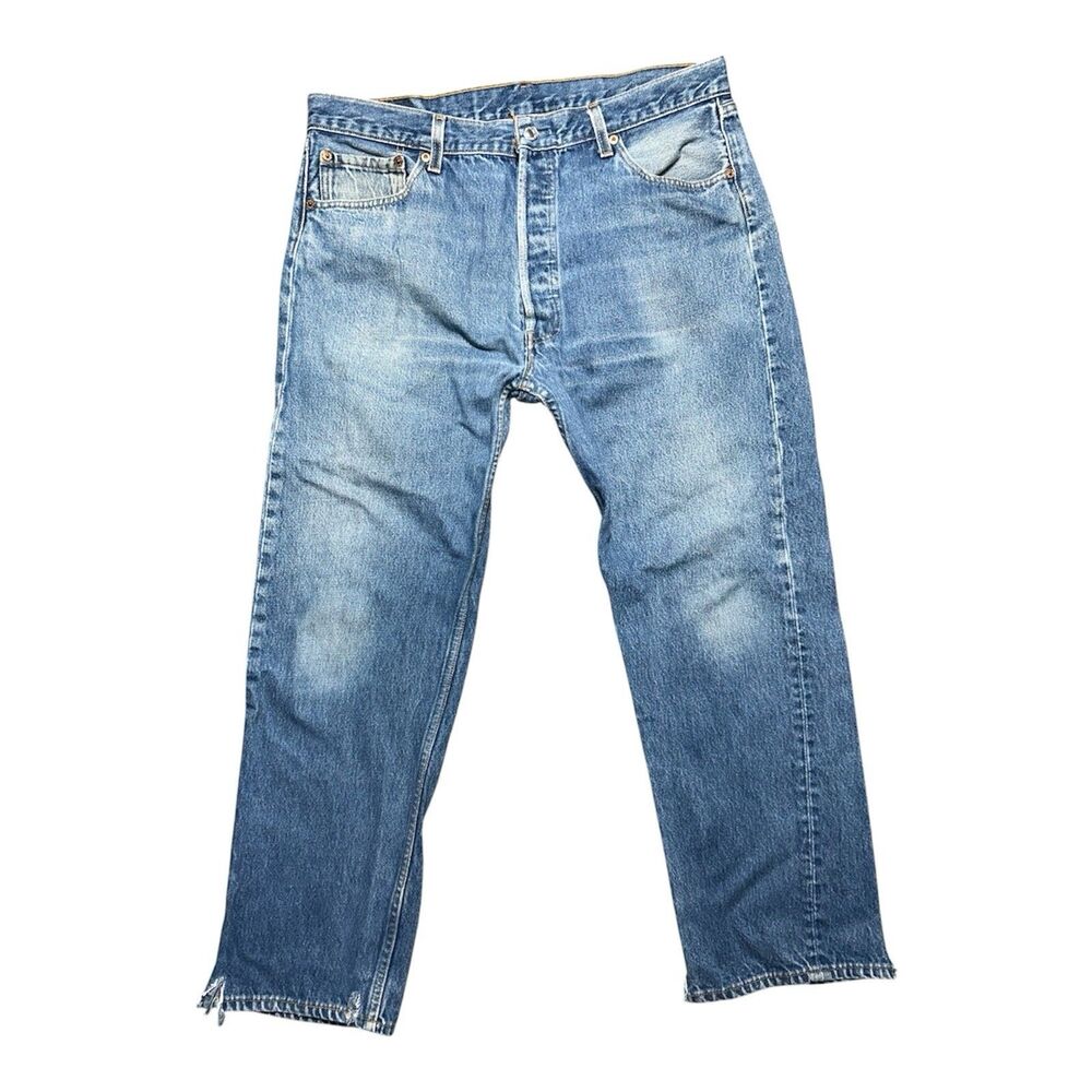 VTG 90s Levi’s 501xx Jeans Made In USA Men’s 38x32 (fits 35x28) Faded 90s Blue